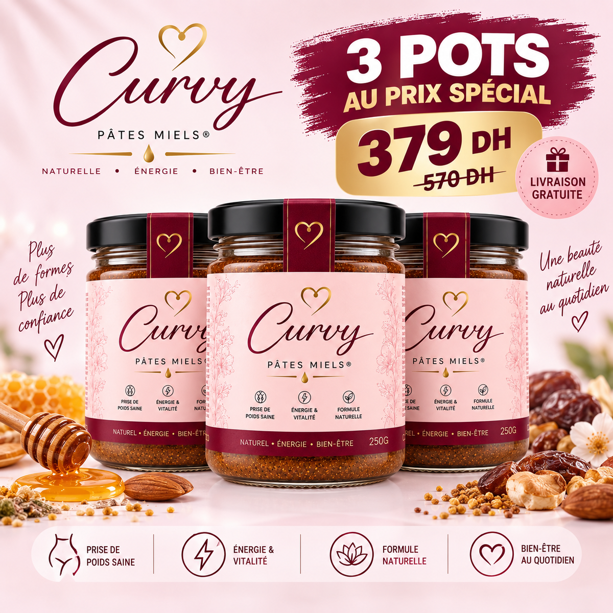 Curvy - Pâtes Miels